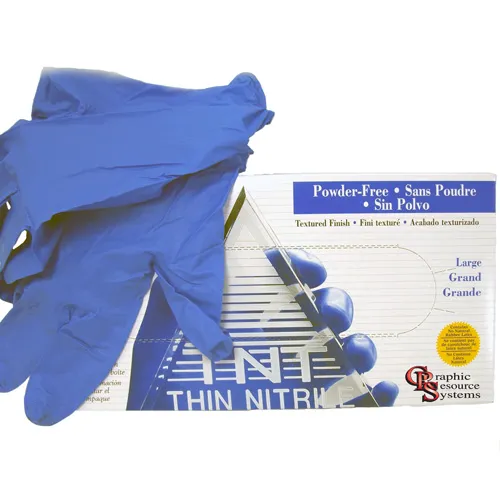 Blue Disposable Gloves Pack of 50 Pairs