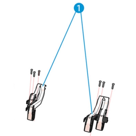 HP Carriage Flex Cables